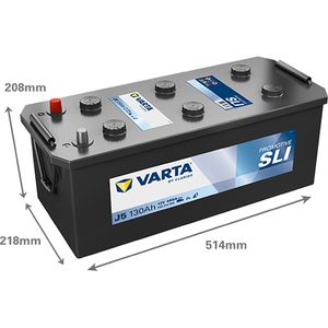 622 (J5) VARTA PROMOTIVE HEAVY DUTY 12V 130Ah 630014068